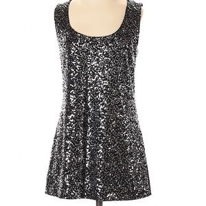 Tahari Camilla Sequin blouse